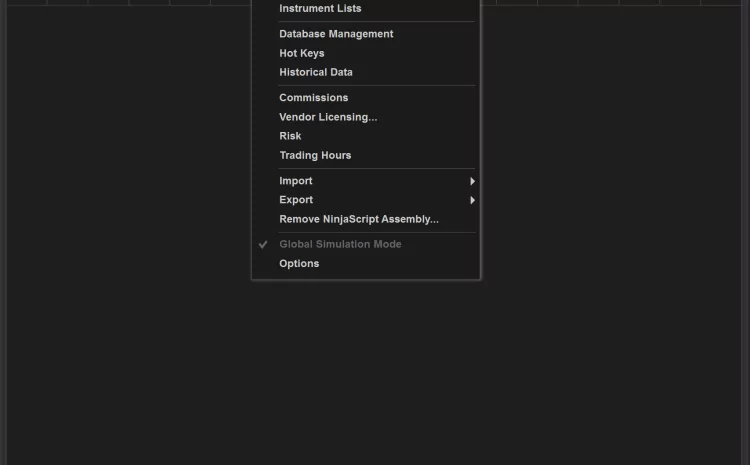 Contract symbols chart with Bell Orderflow